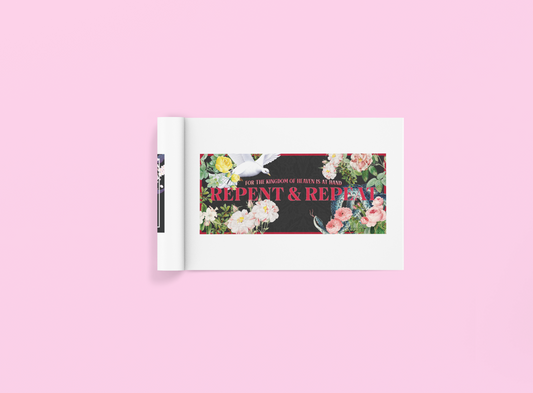 Garden of Repentance - Holographic Banner Style Sticker
